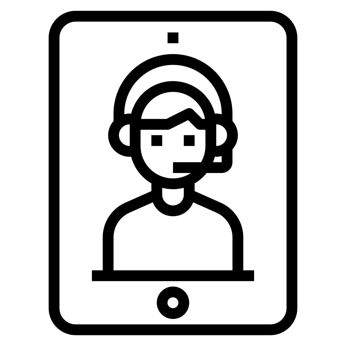 customer service agent icon