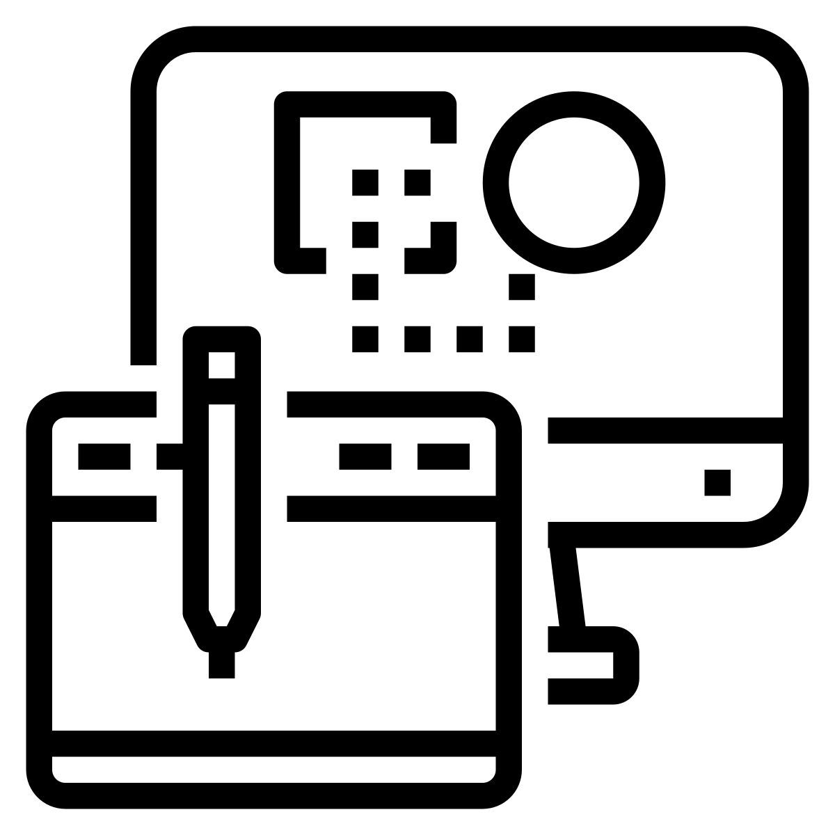graphic tablet icon