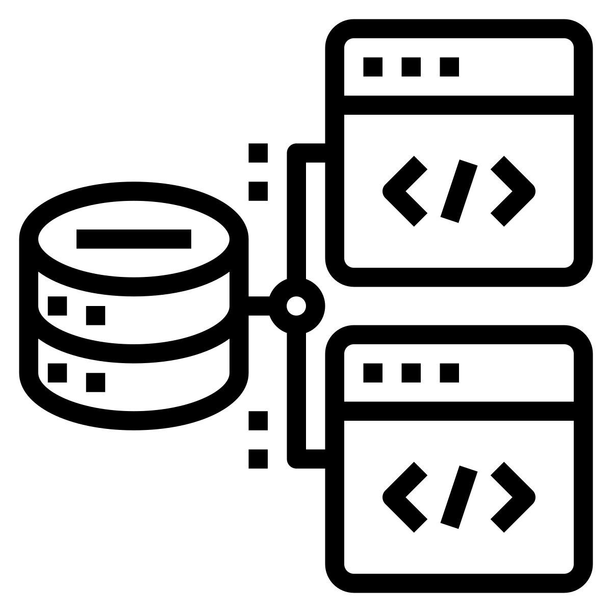 database development icon