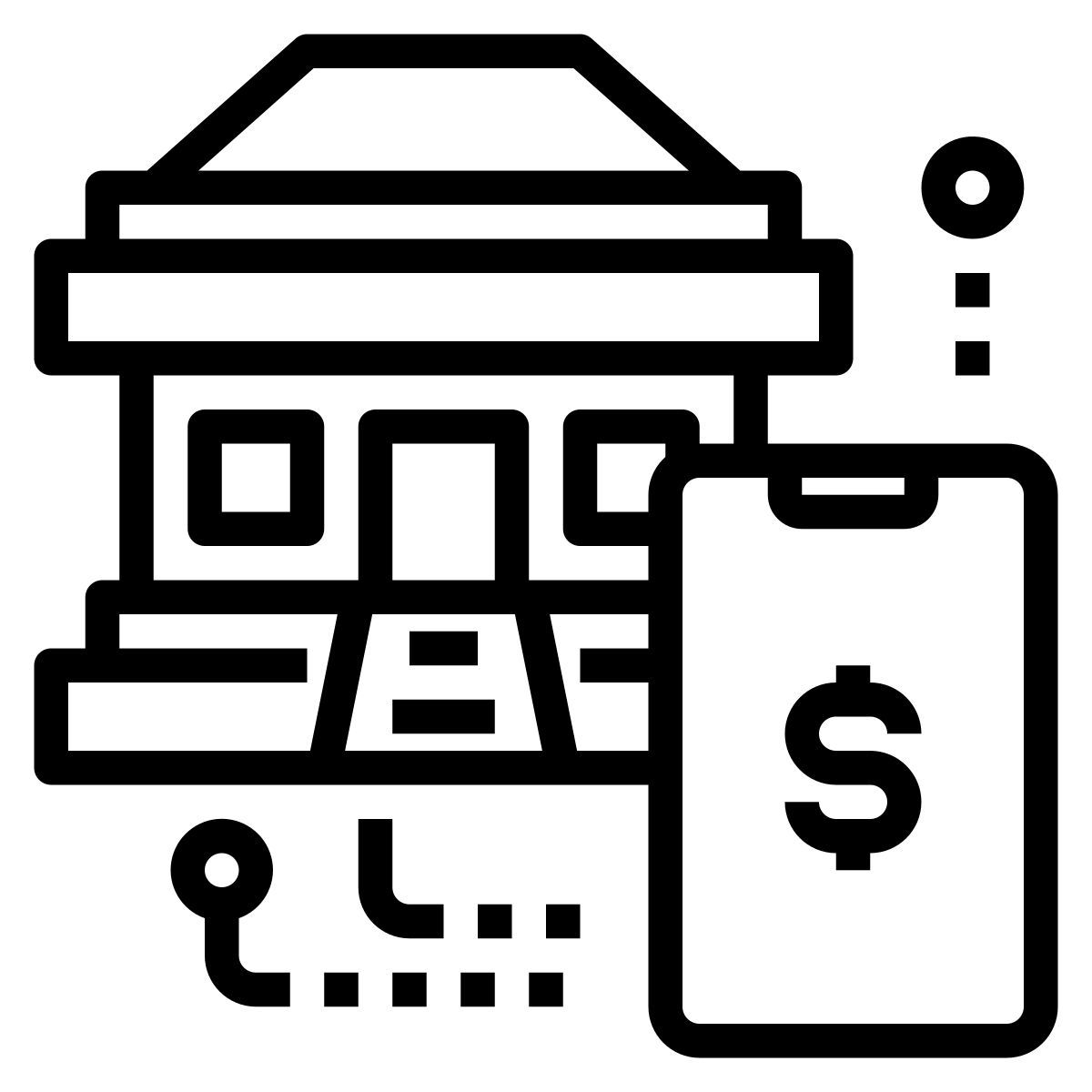 mobile banking icon