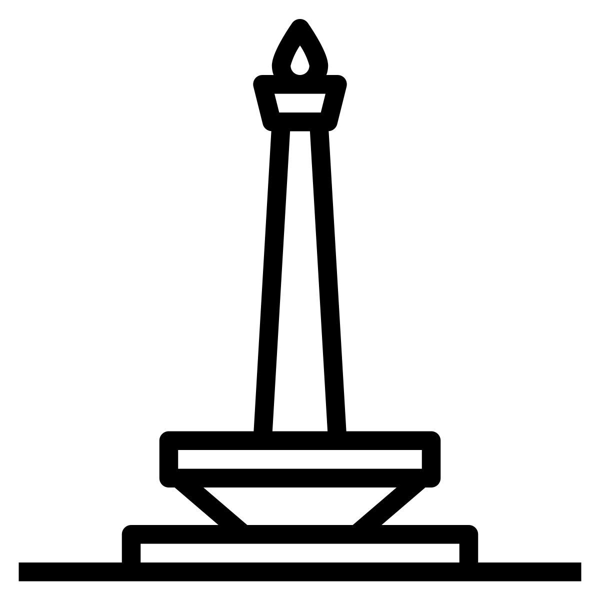 monas tower icon