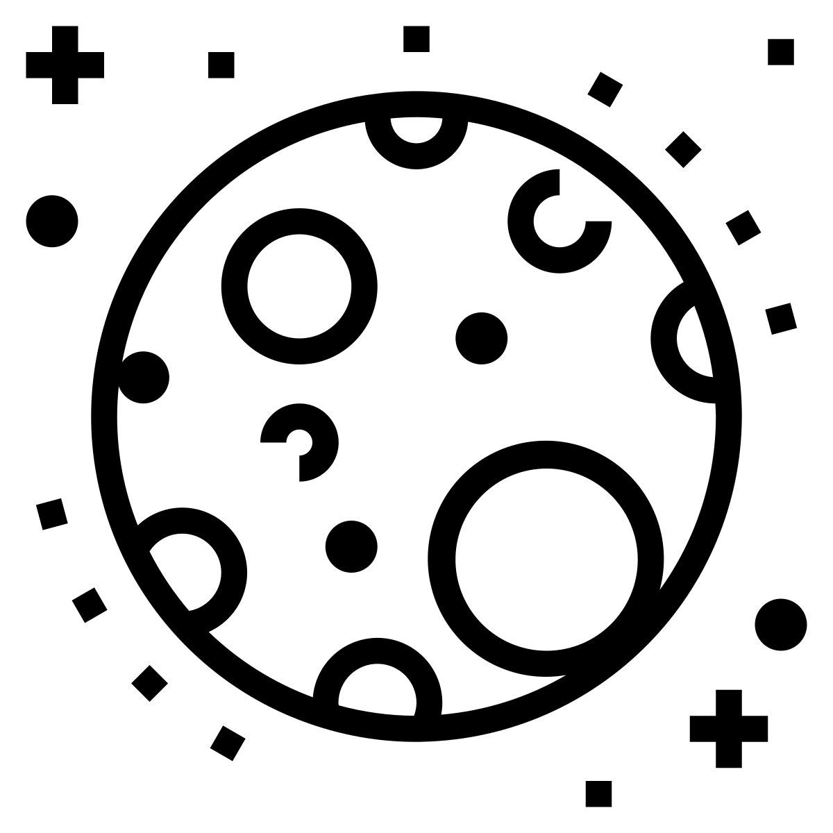 satellite lunare icon