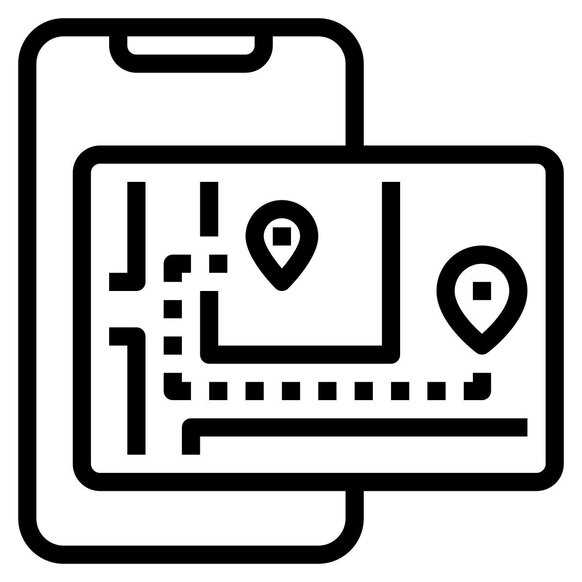 Online Map icon