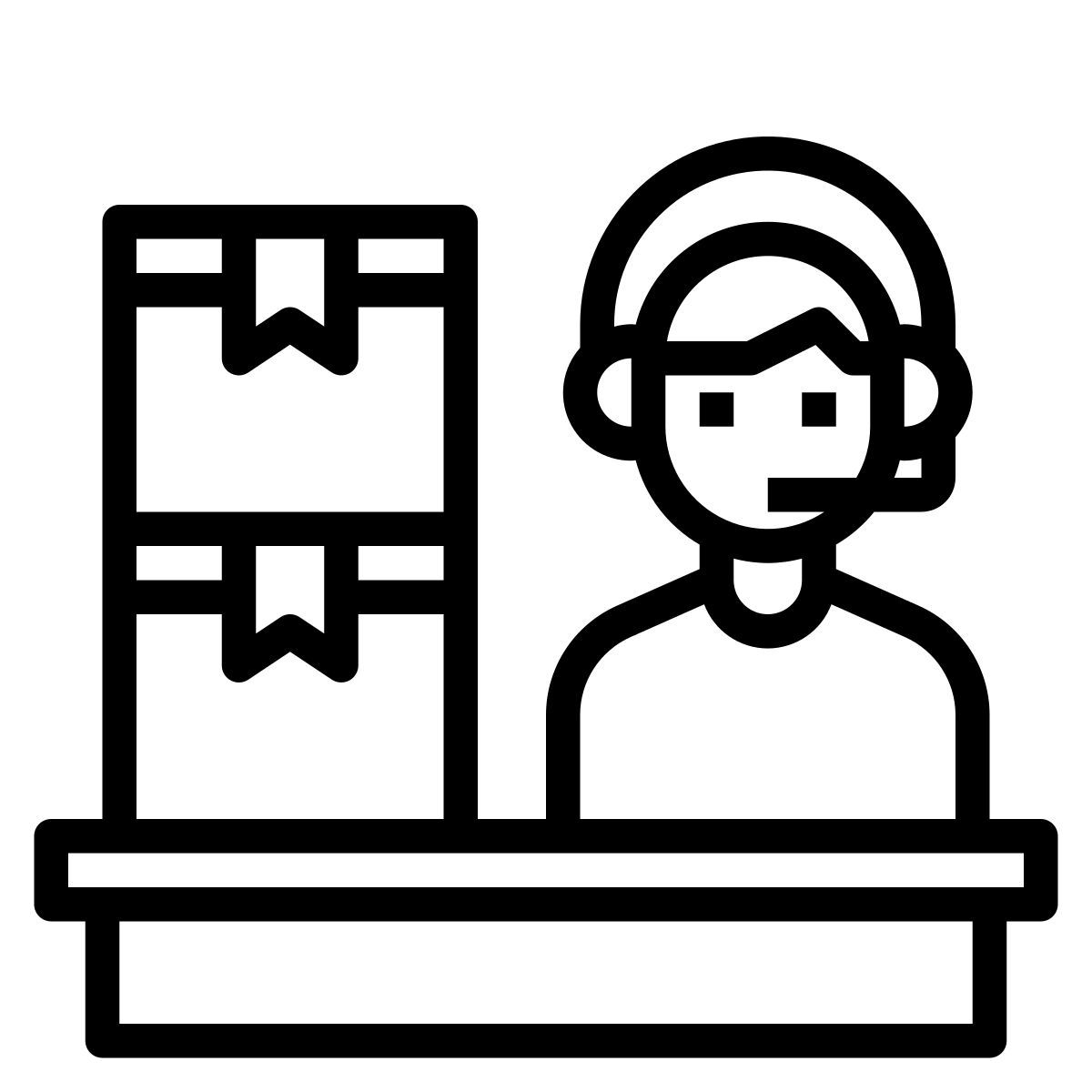 customer support agent icon