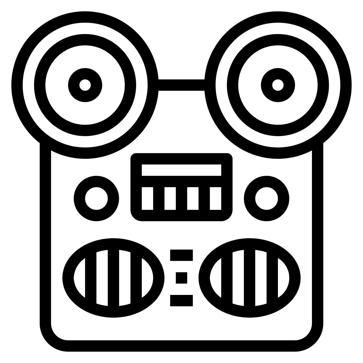 reel to reel icon