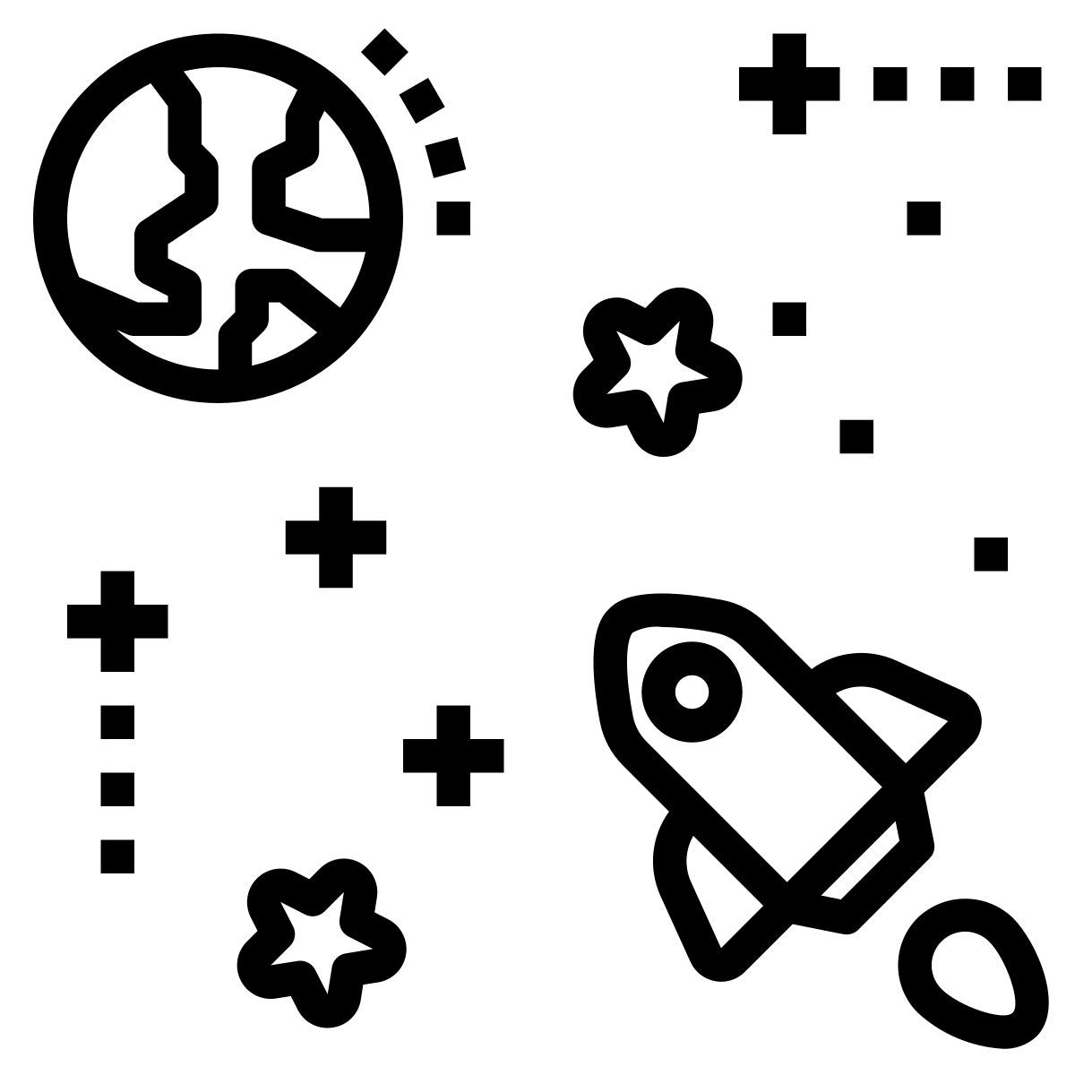 space exploration icon