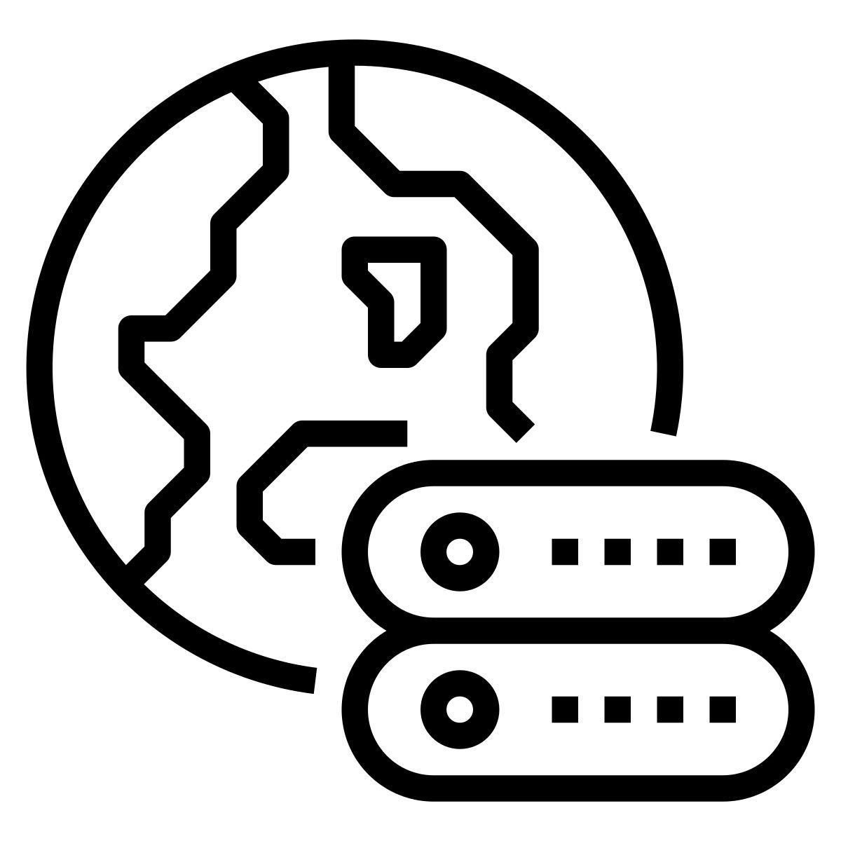 Server globale icon