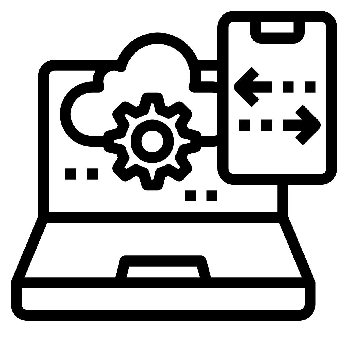 verbindung: synchronisieren icon