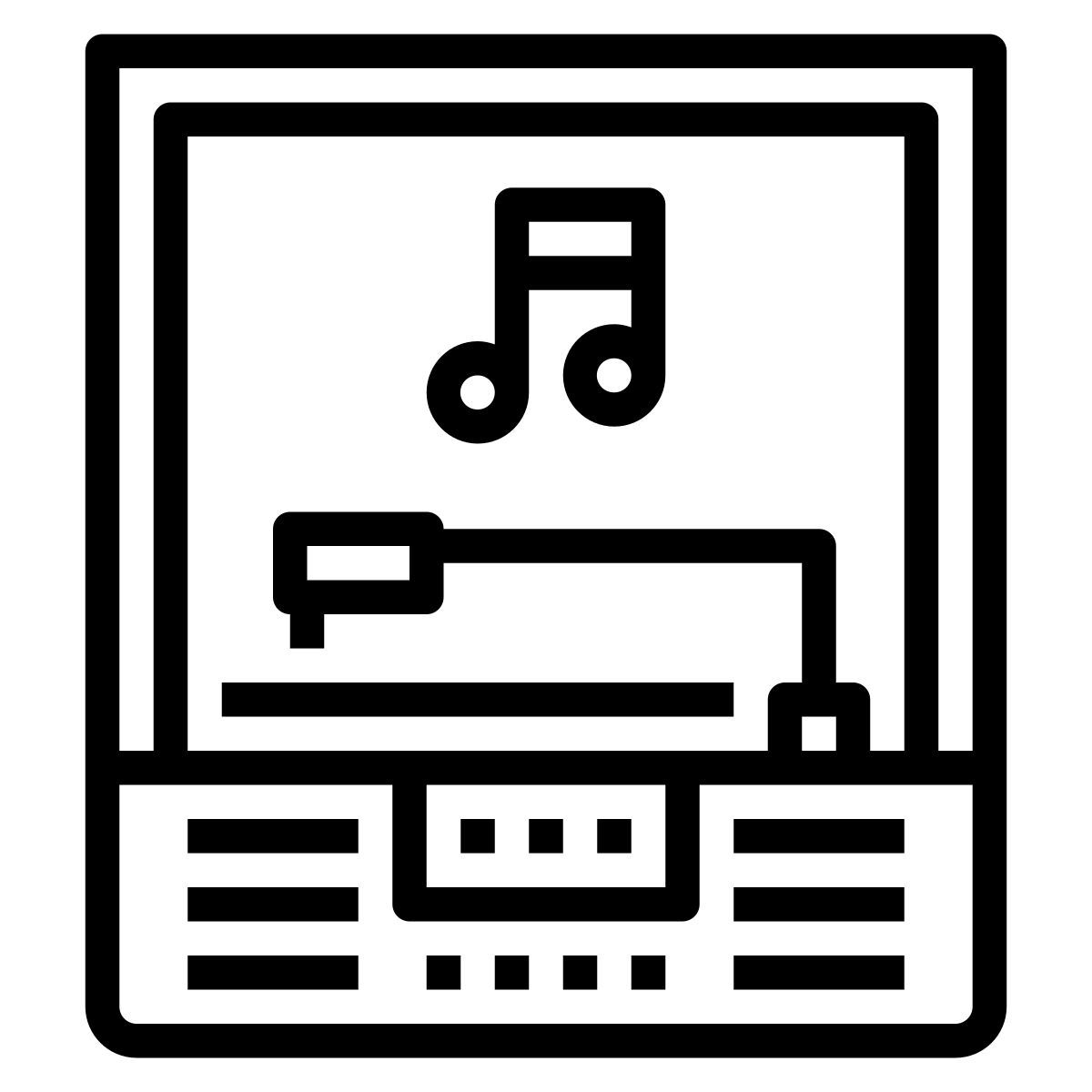 turntable icon
