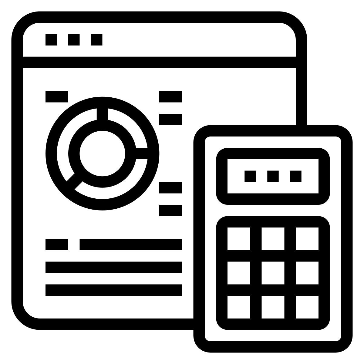 web analytics icon