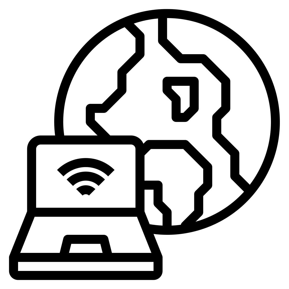 global connection icon
