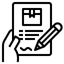 external document-logistics-itim2101-lineal-itim2101 icon