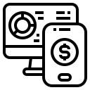 external statistics-mobile-payment-itim2101-lineal-itim2101 icon