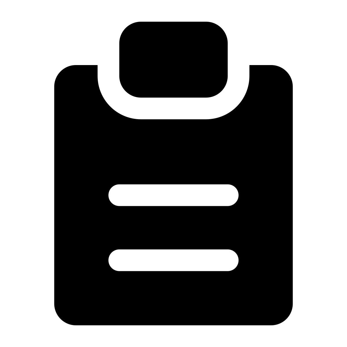 clipboard icon