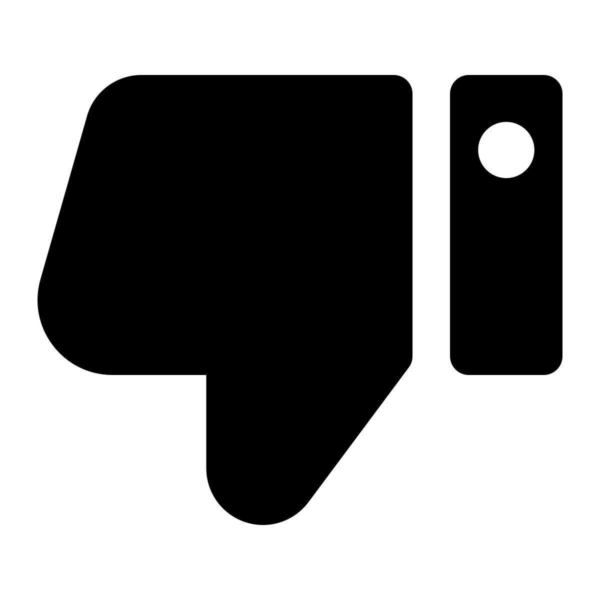 dislike icon