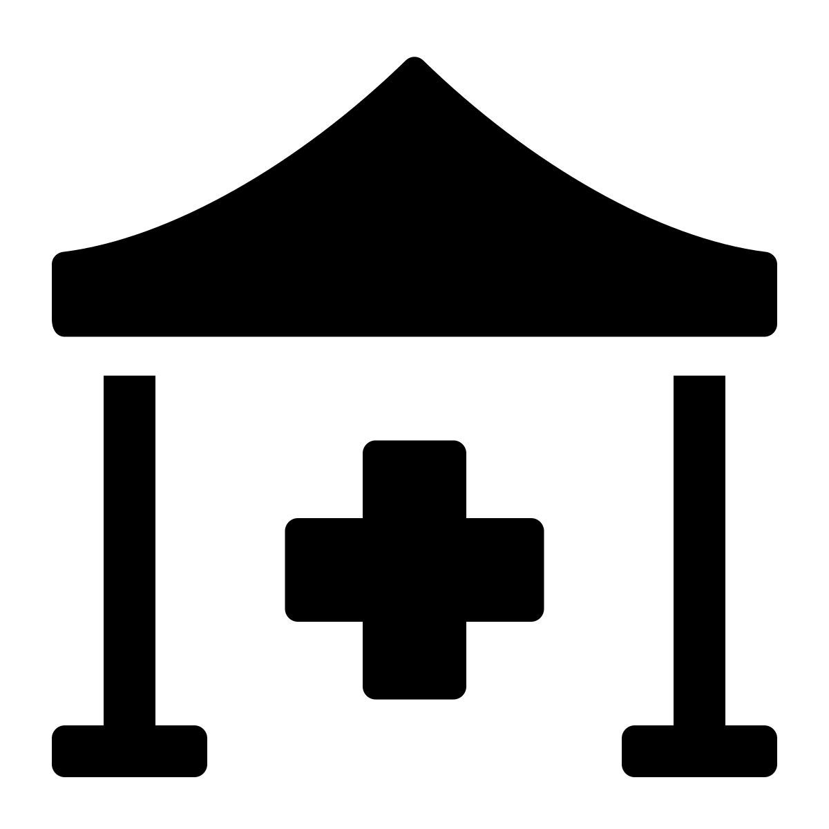 medical tent icon