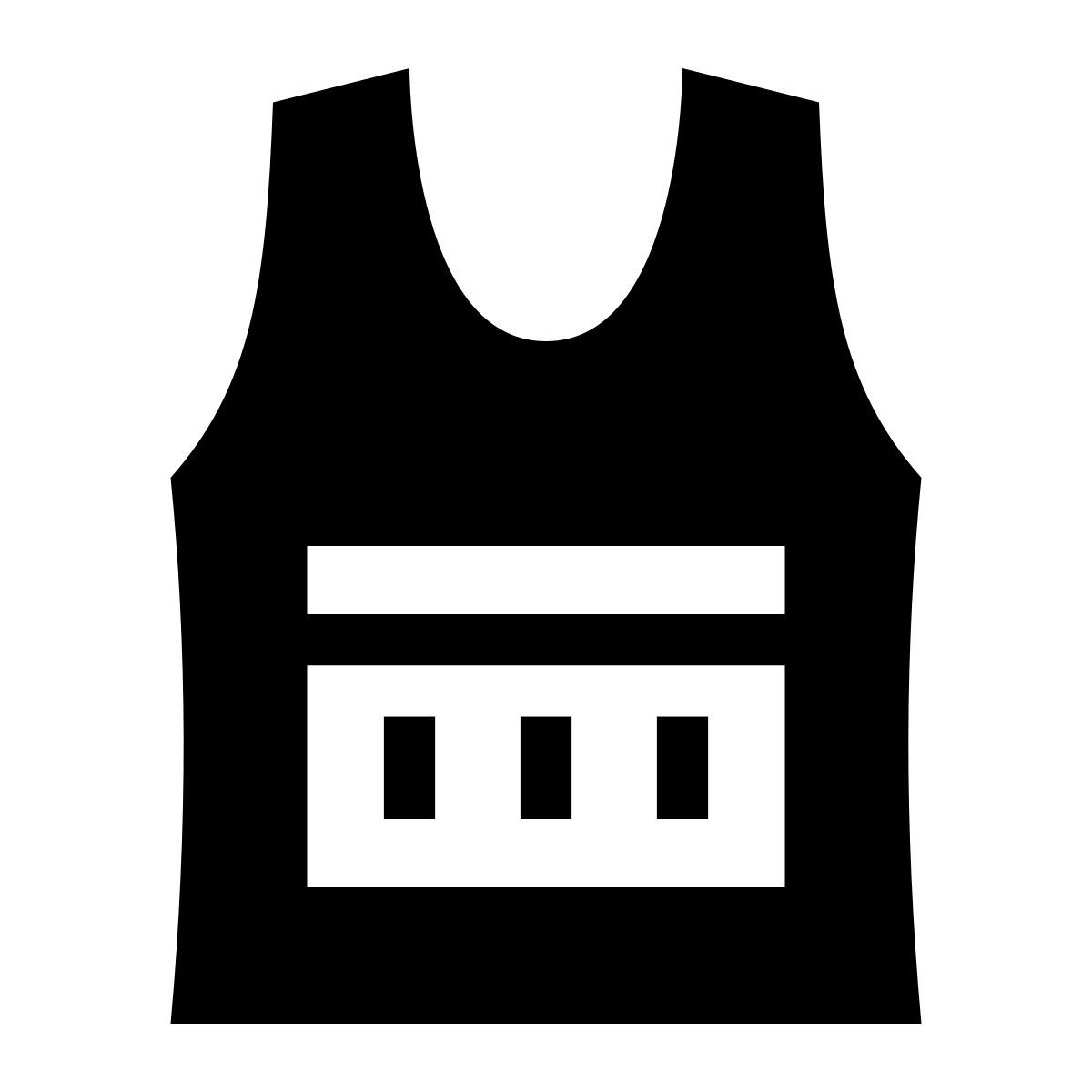 running shirt icon