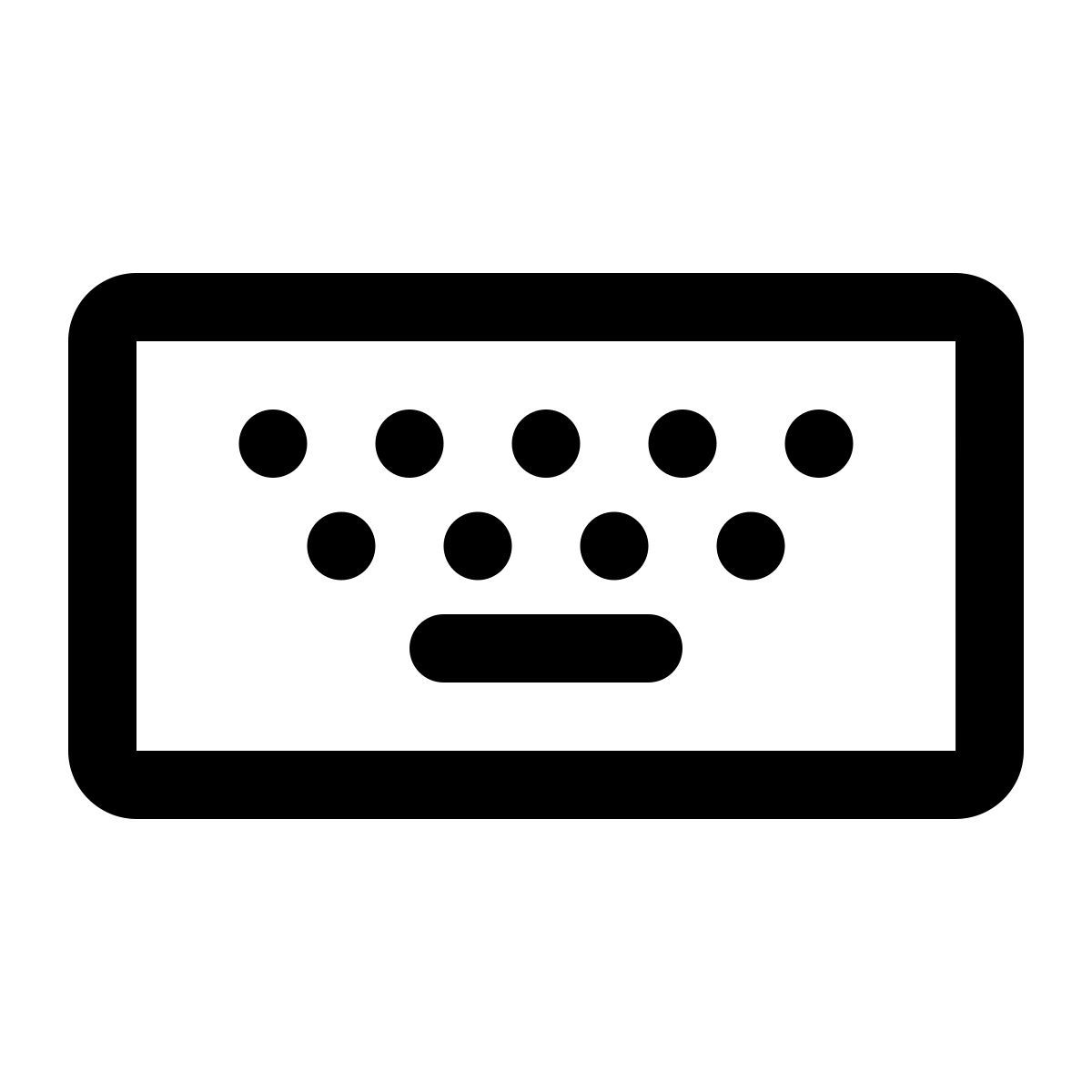 keyboard icon
