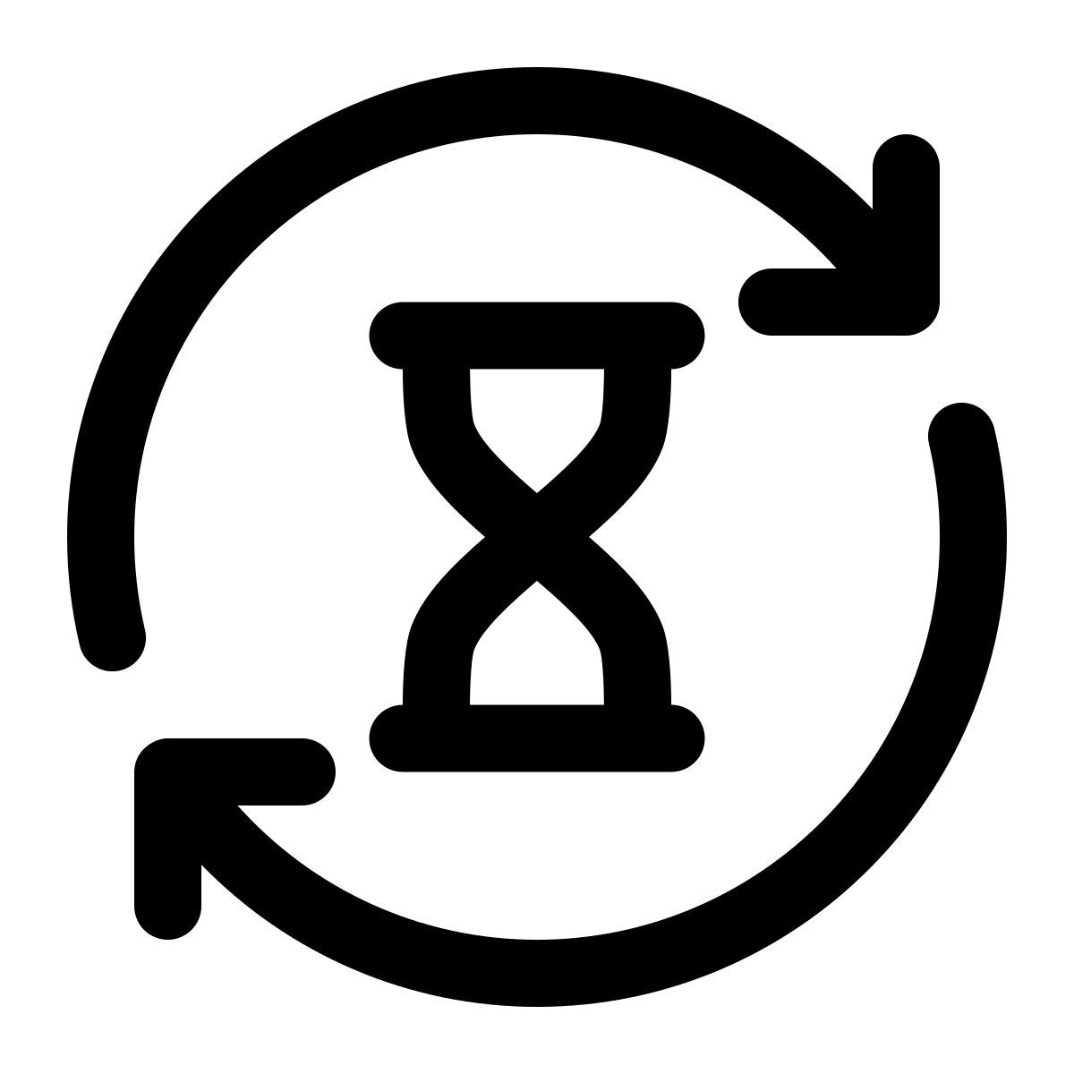 hourglass icon