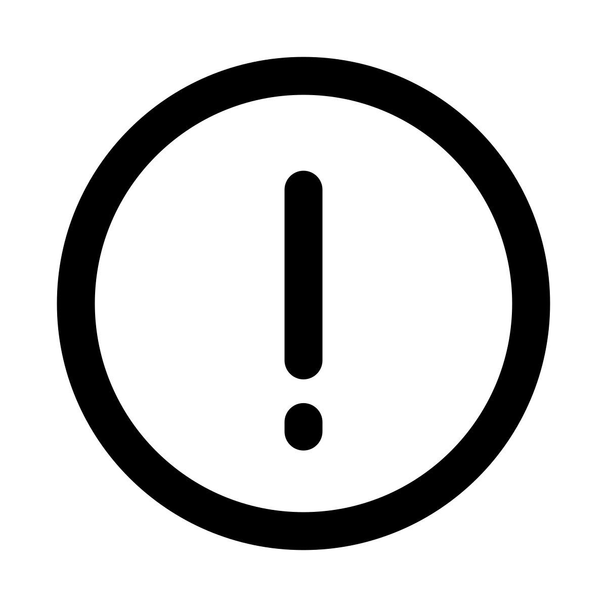 exclamation icon
