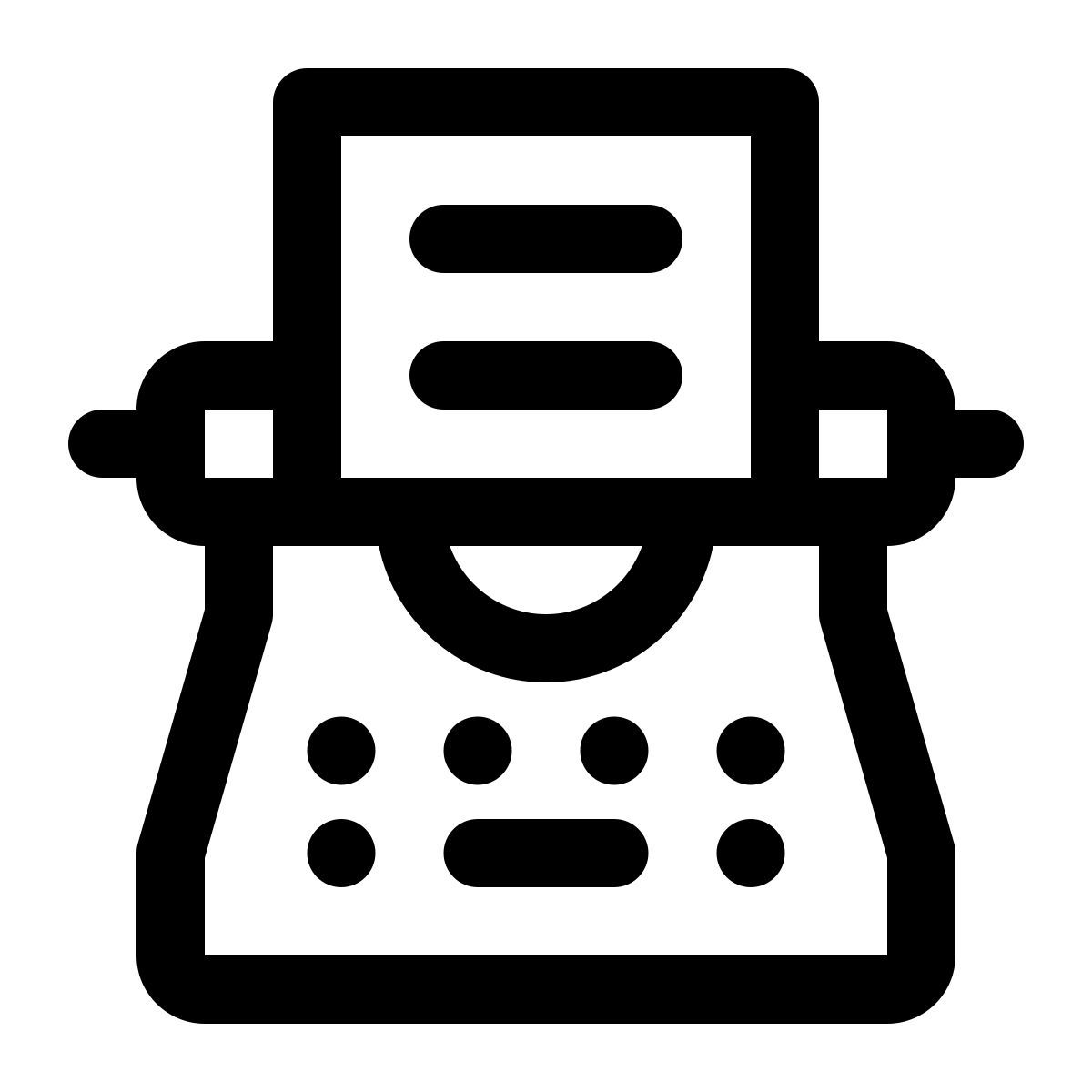 schreibmaschine icon