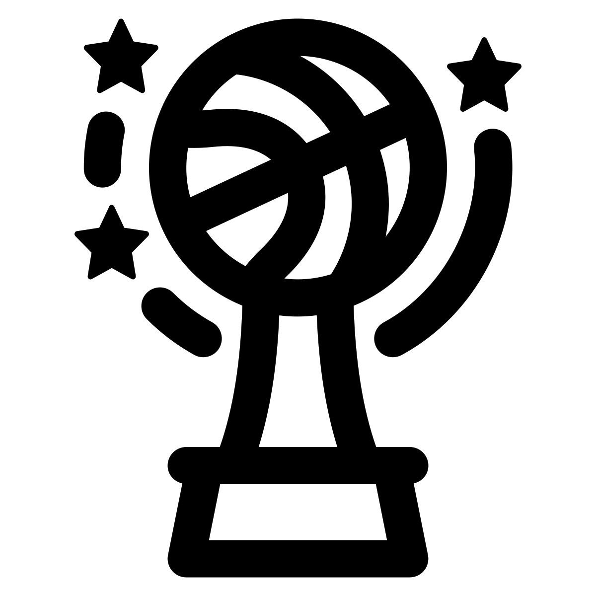 basketball trophy icon