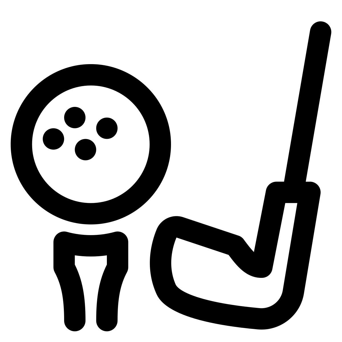 golf ball icon