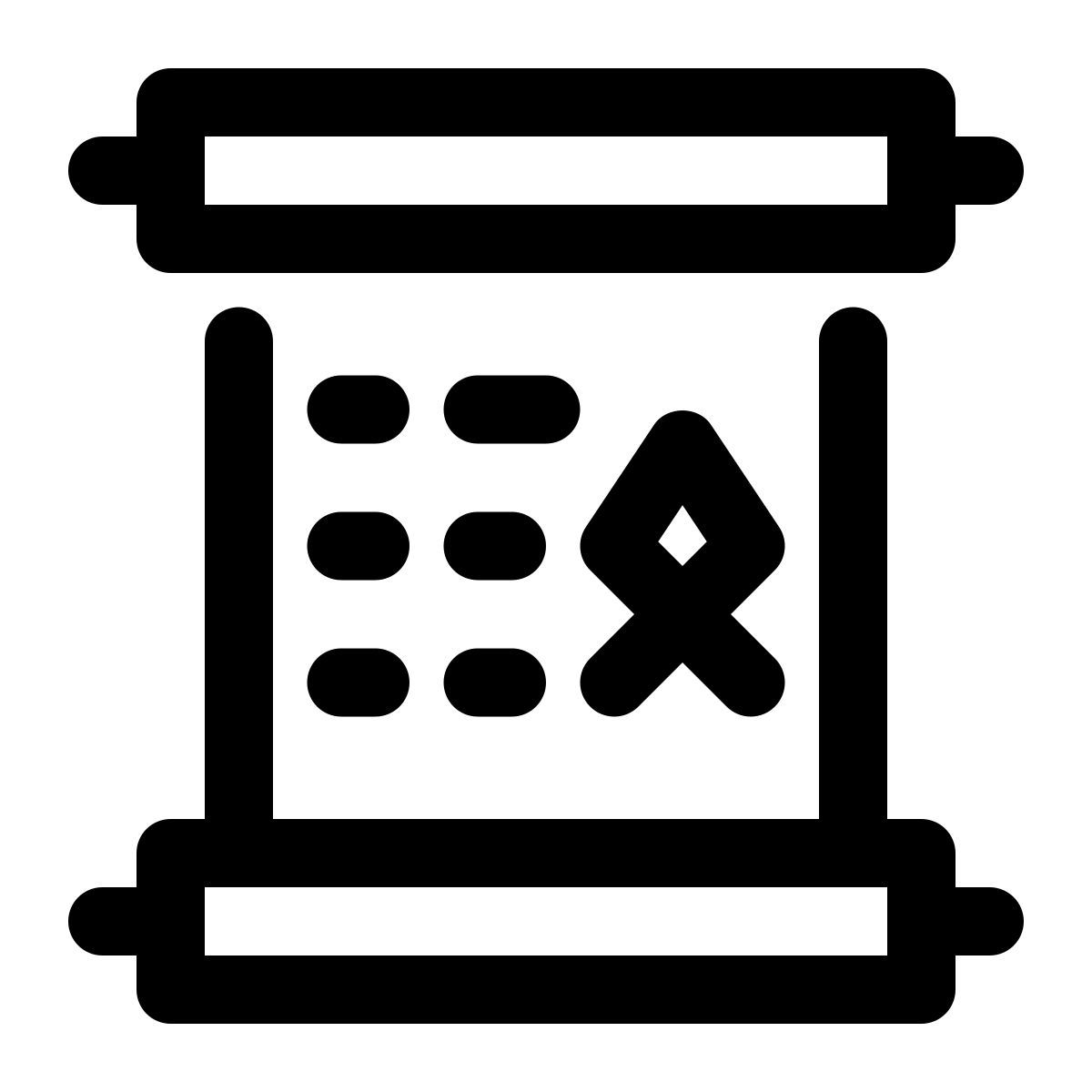 magic scroll icon