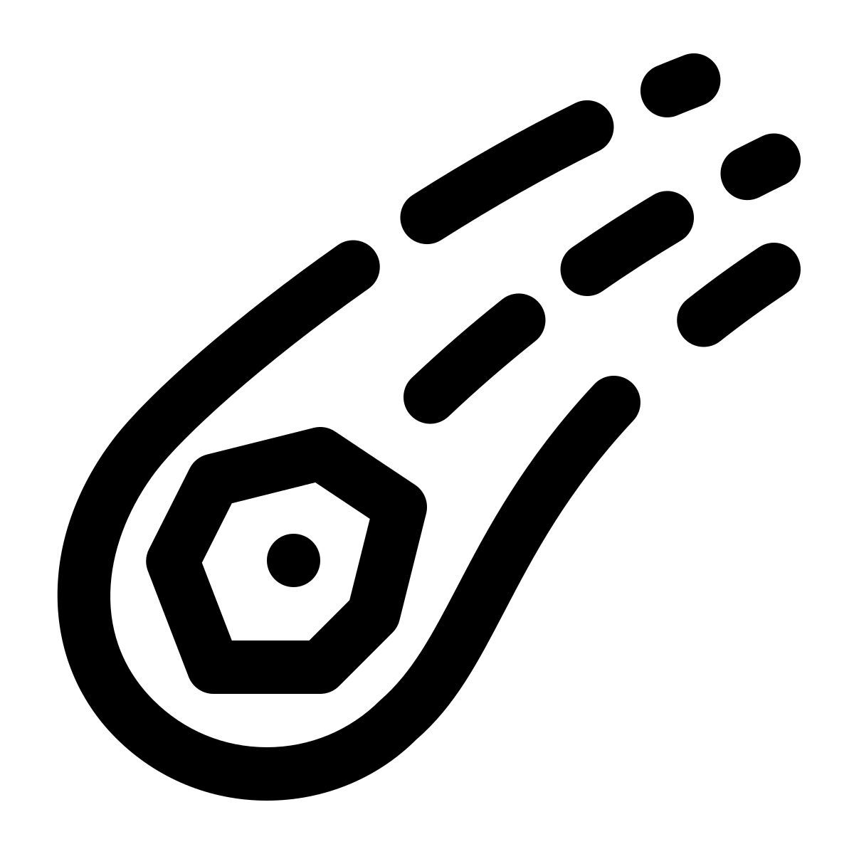pioggia di meteoriti icon
