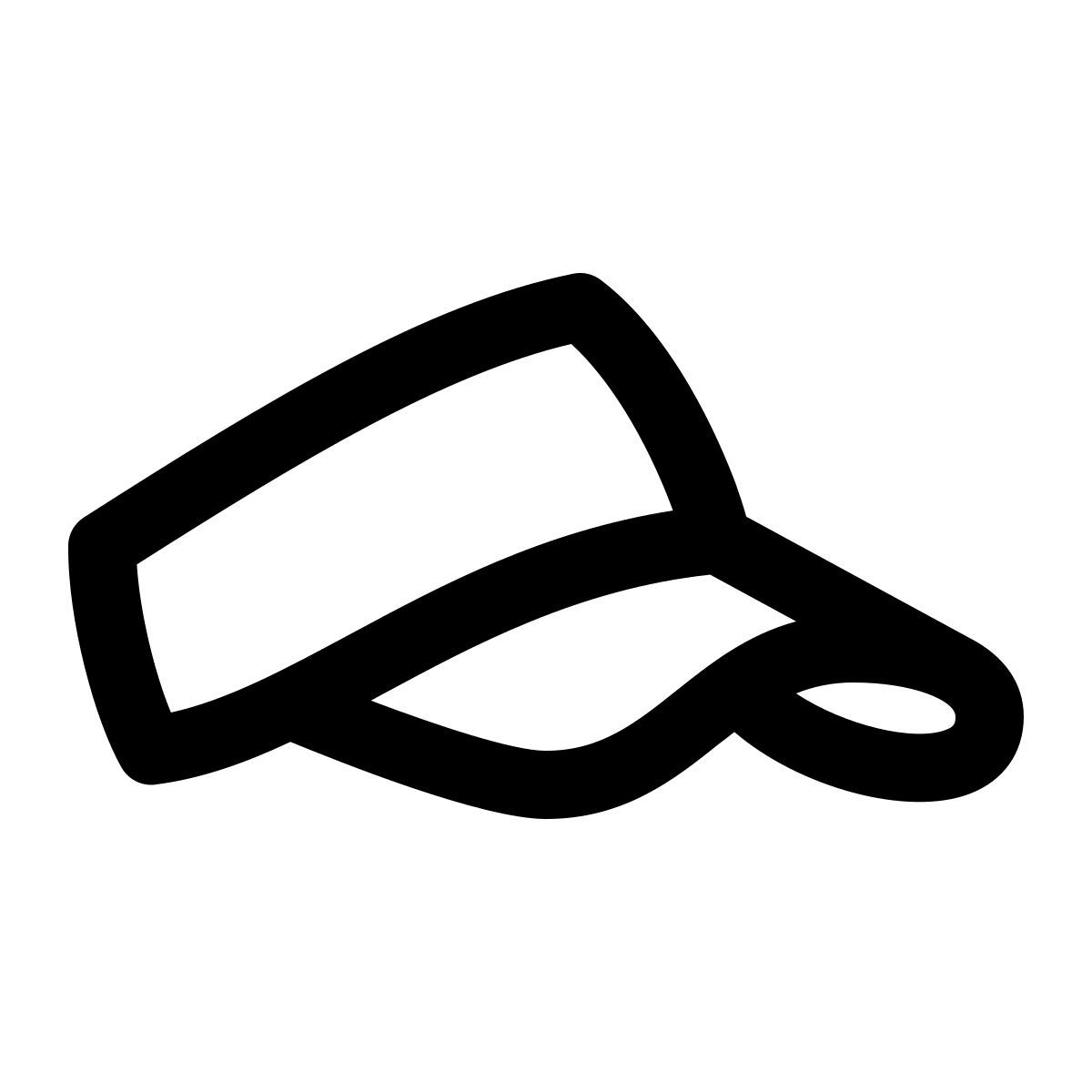 visor hat icon