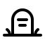 external cemetery-coronavirus-jumpicon-line-jumpicon-line-ayub-irawan icon