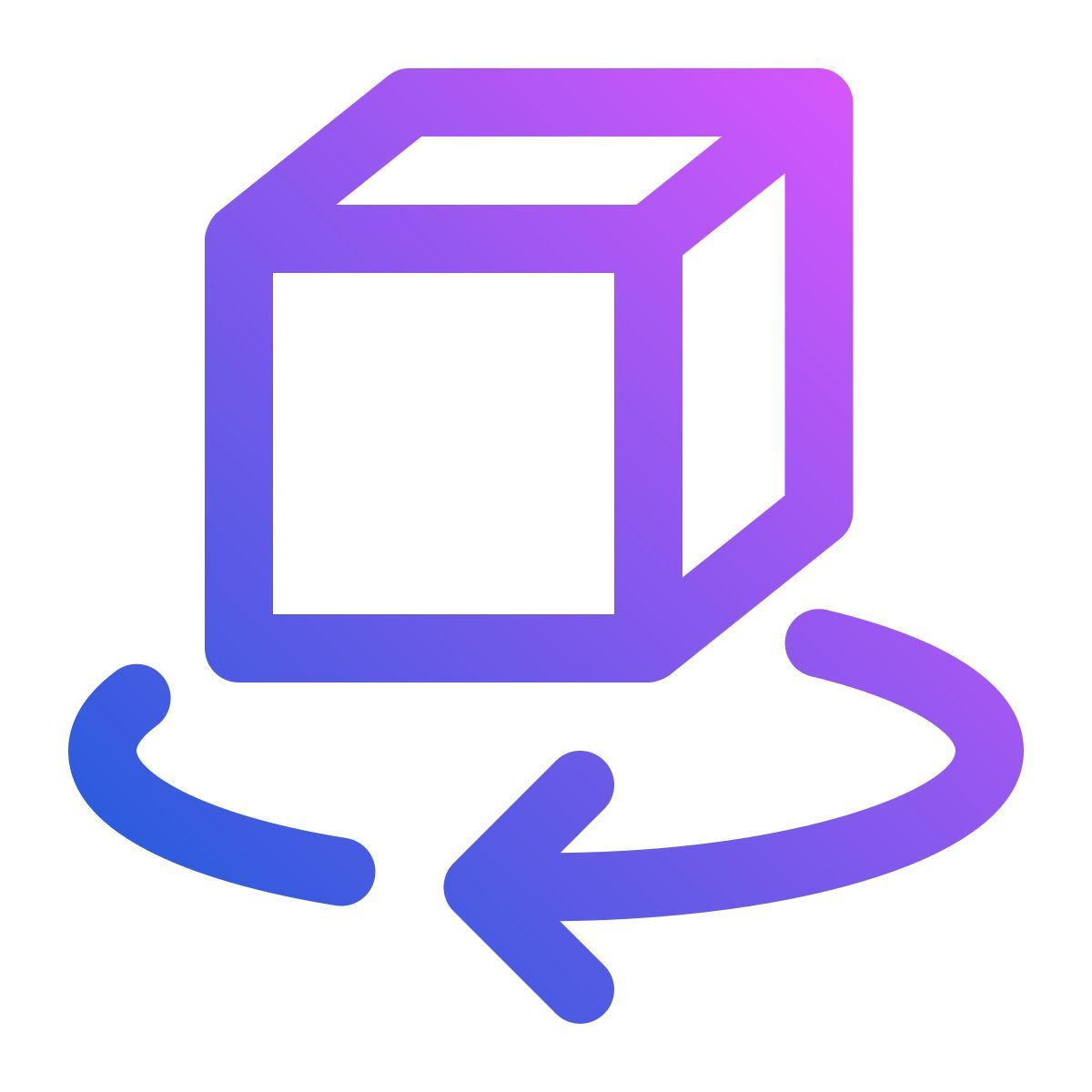 3d technology icon