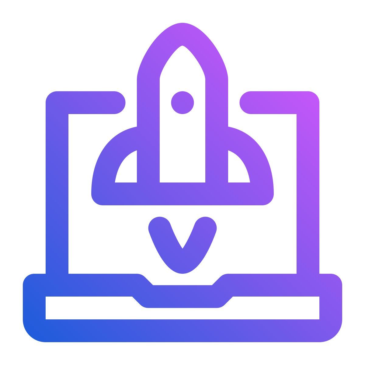 business launch icon
