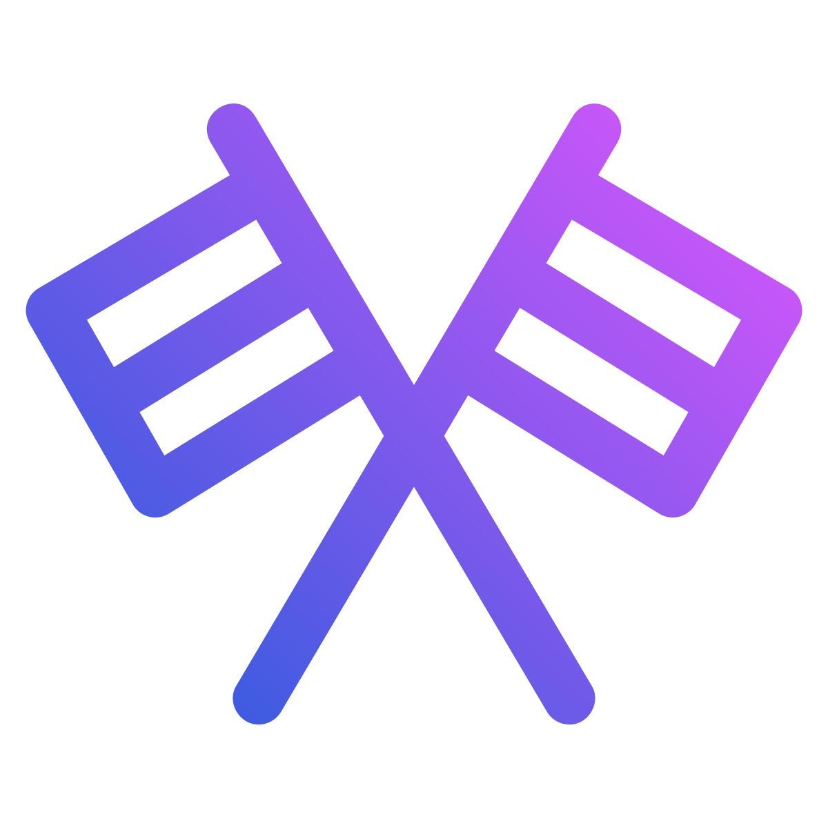 carnival flags icon