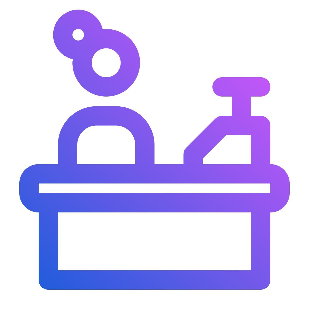 cashier counter icon