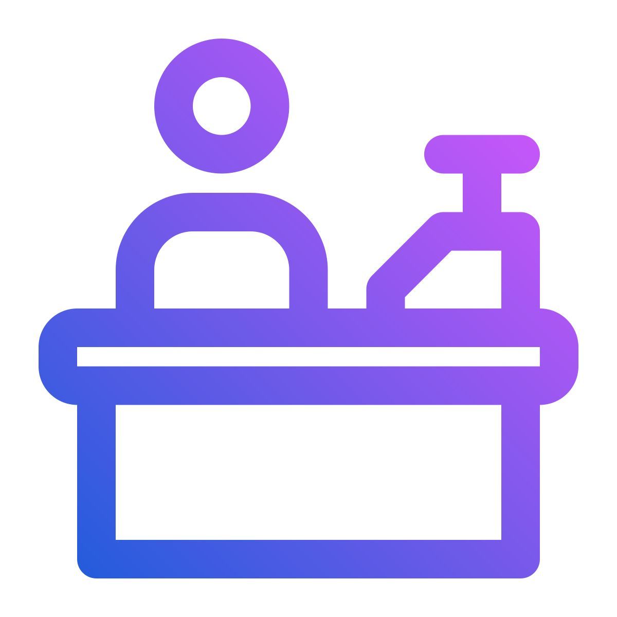 cashier counter icon