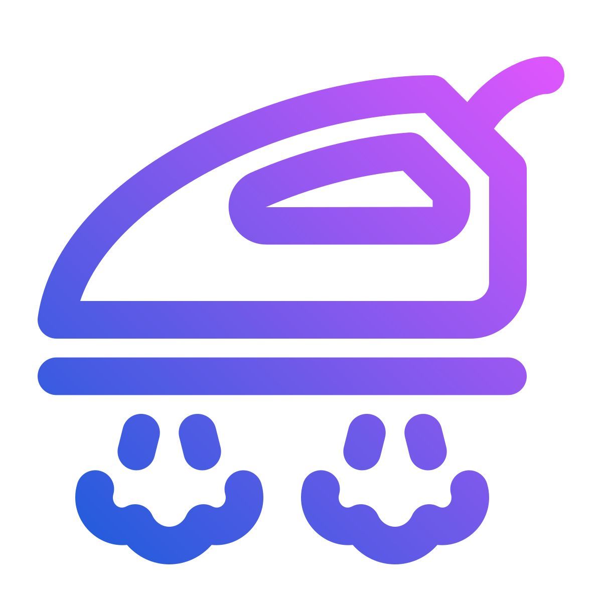 clothes iron icon