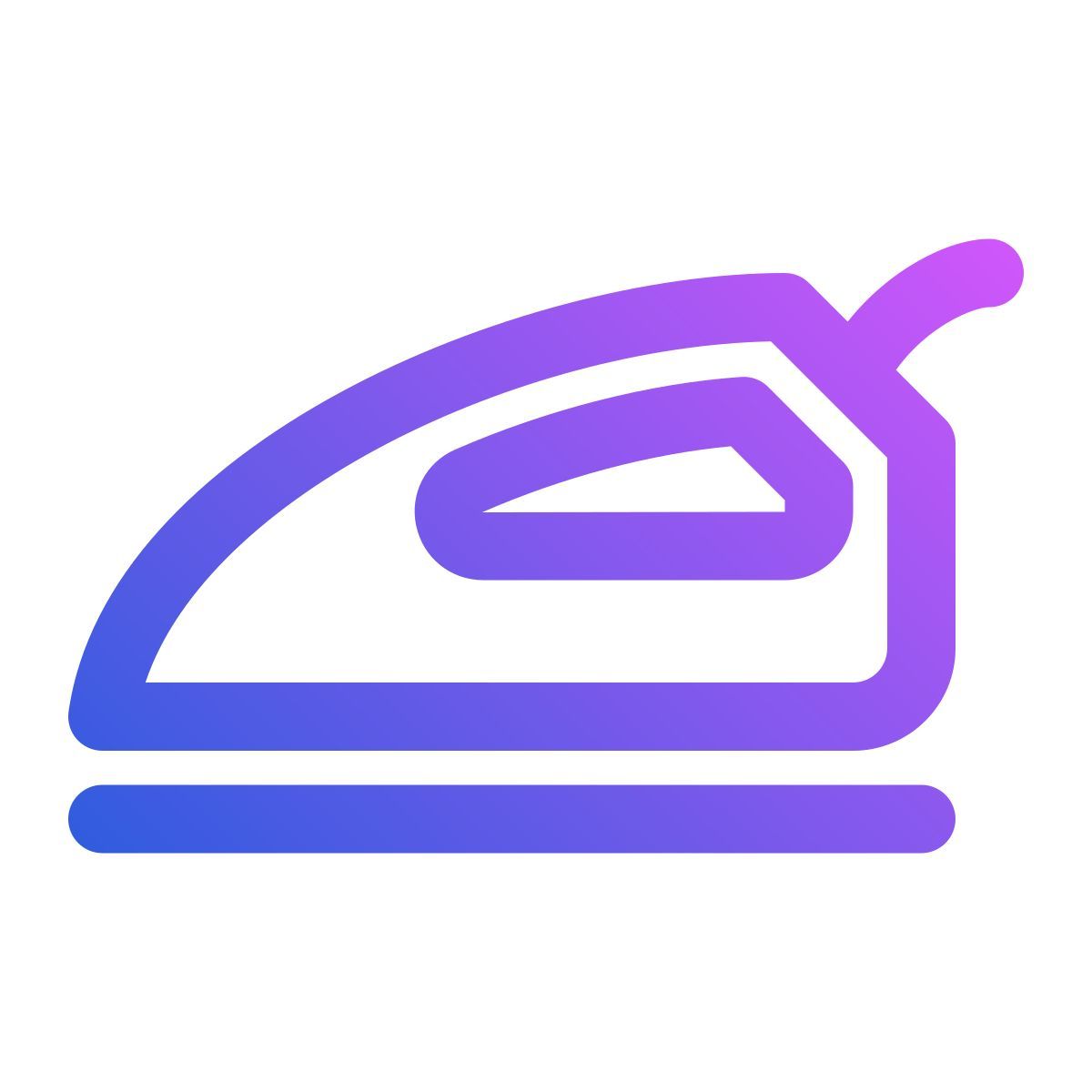 clothes iron icon