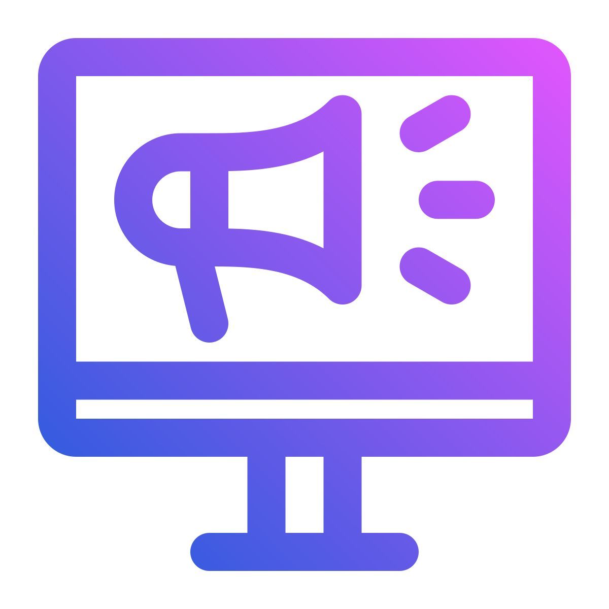 digital advertising icon