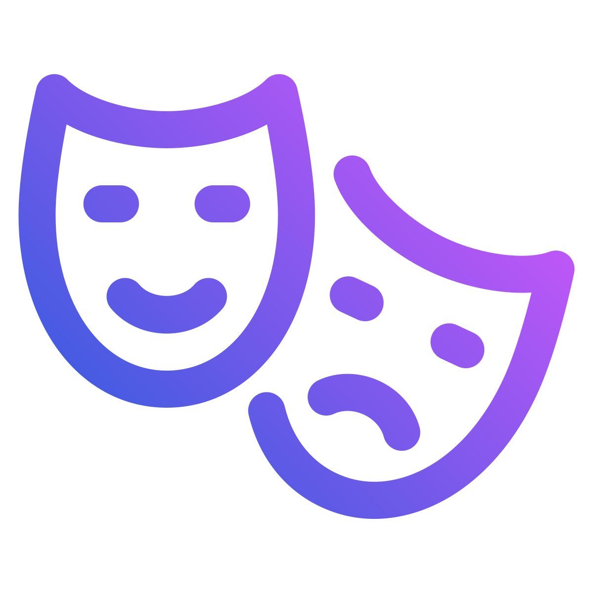 drama mask icon