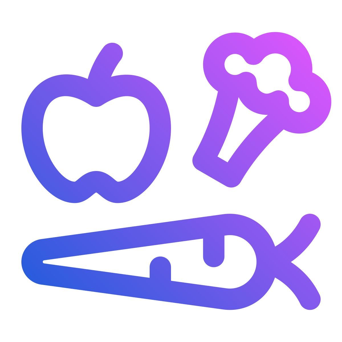 healthy food icon