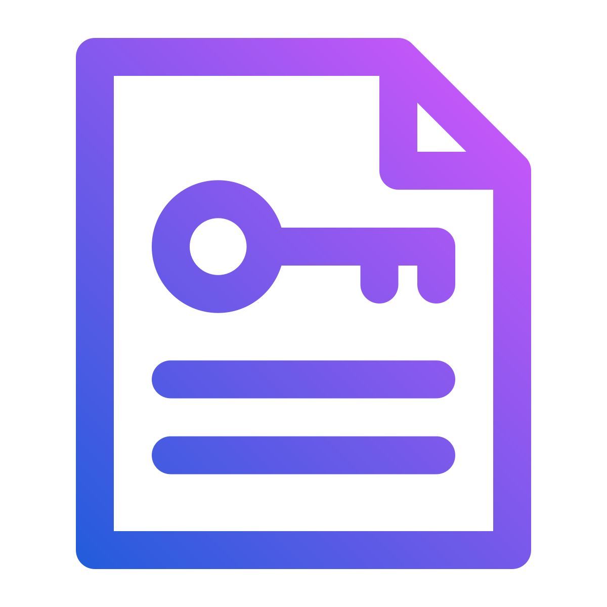 keyword document icon