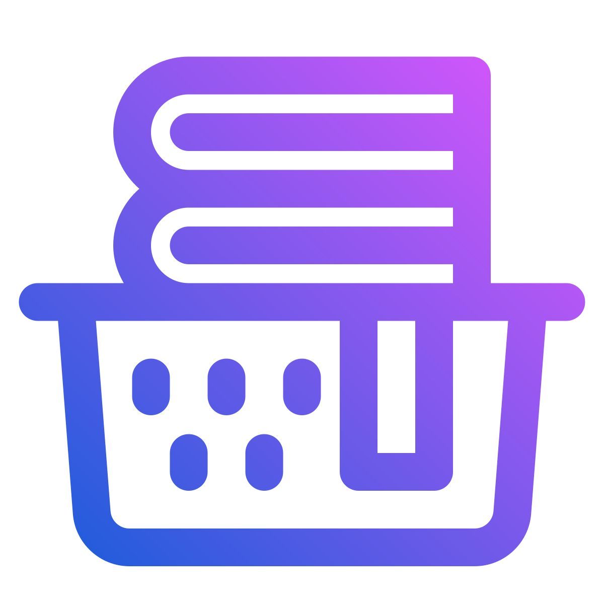 laundry basket icon