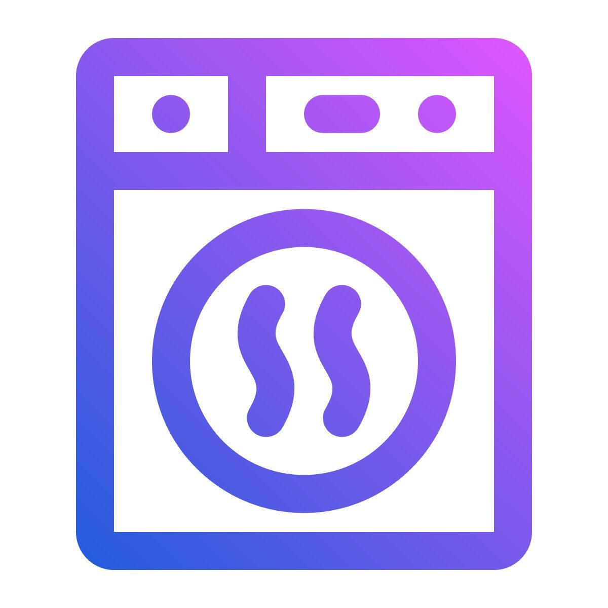 laundry machine icon