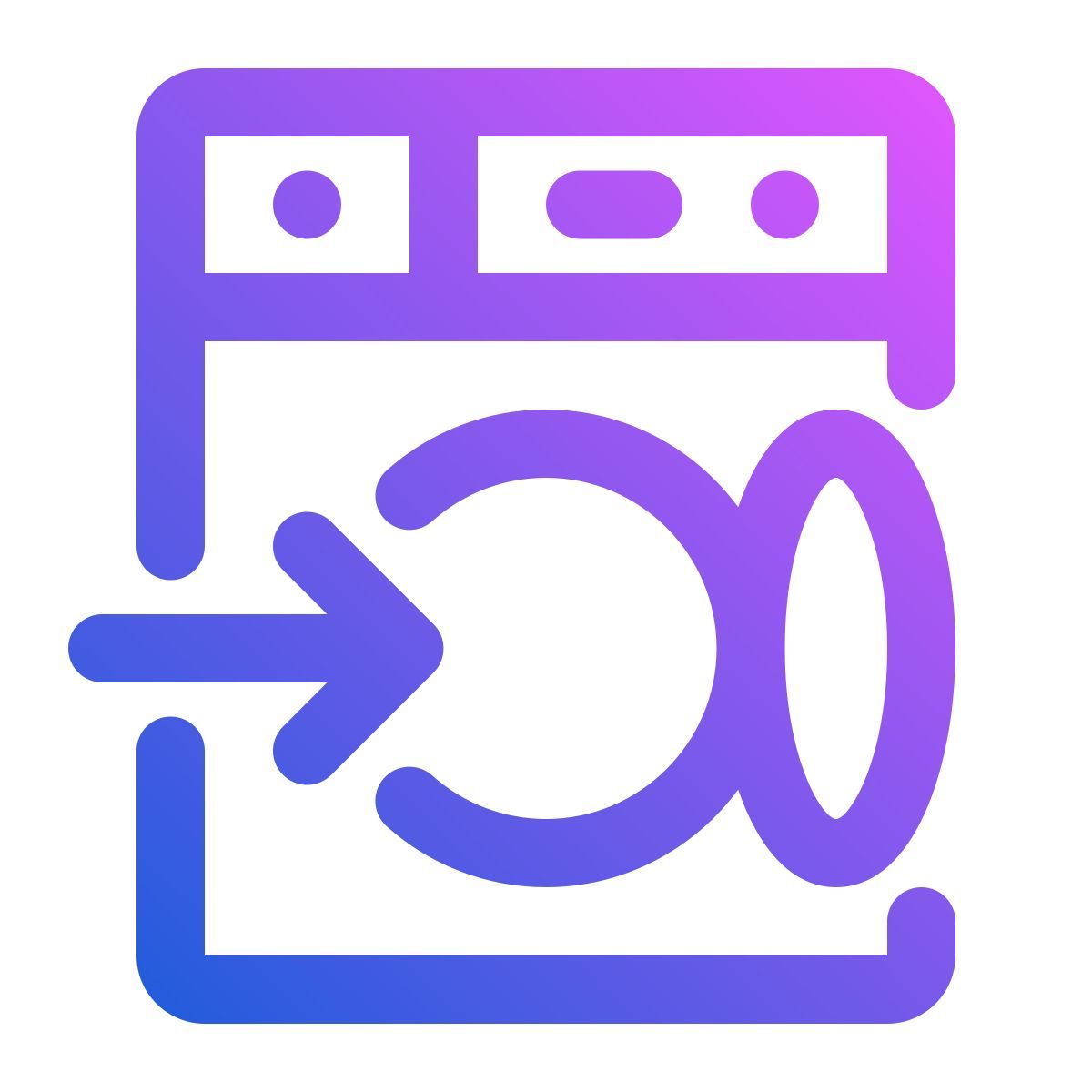 laundry machine icon