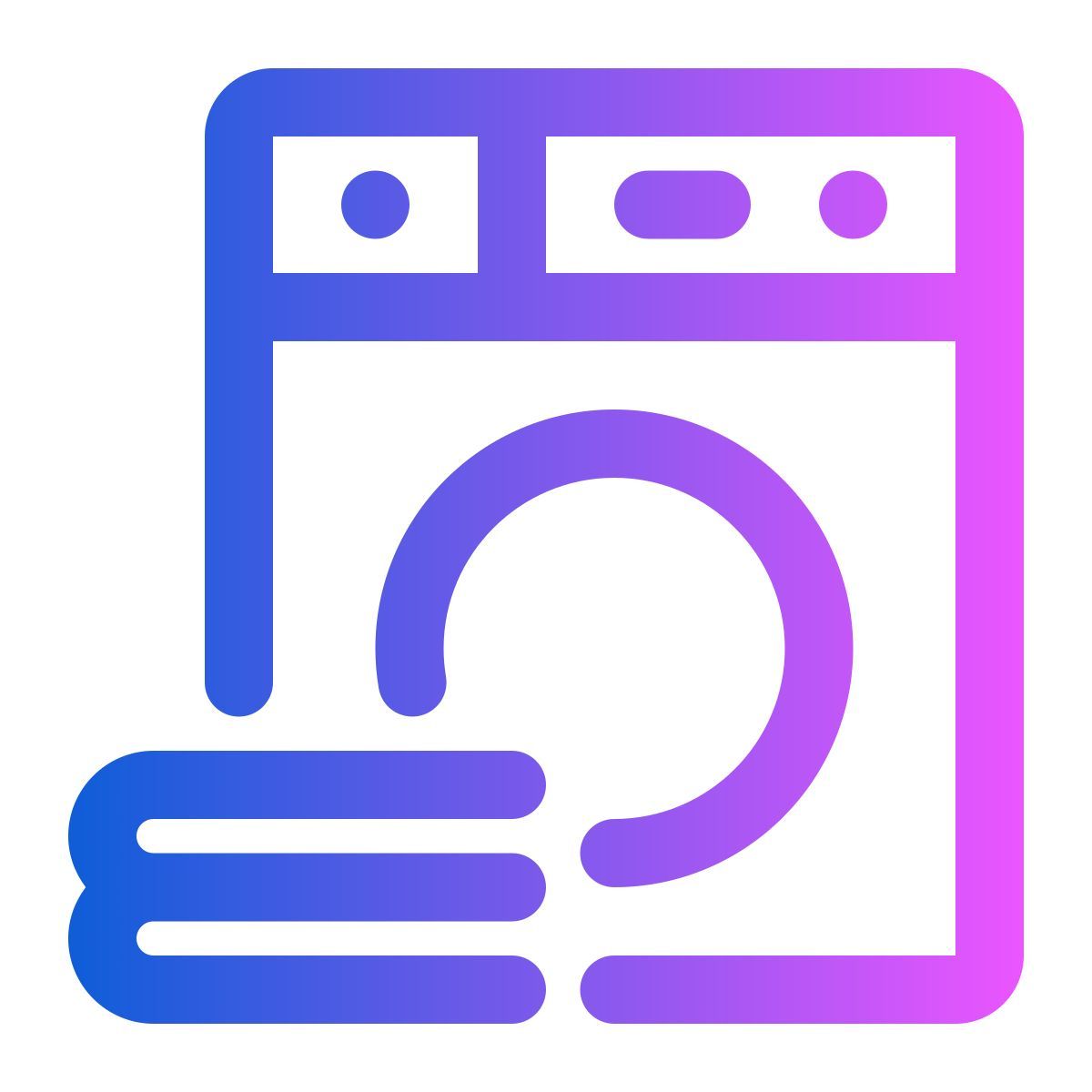 laundry machines icon