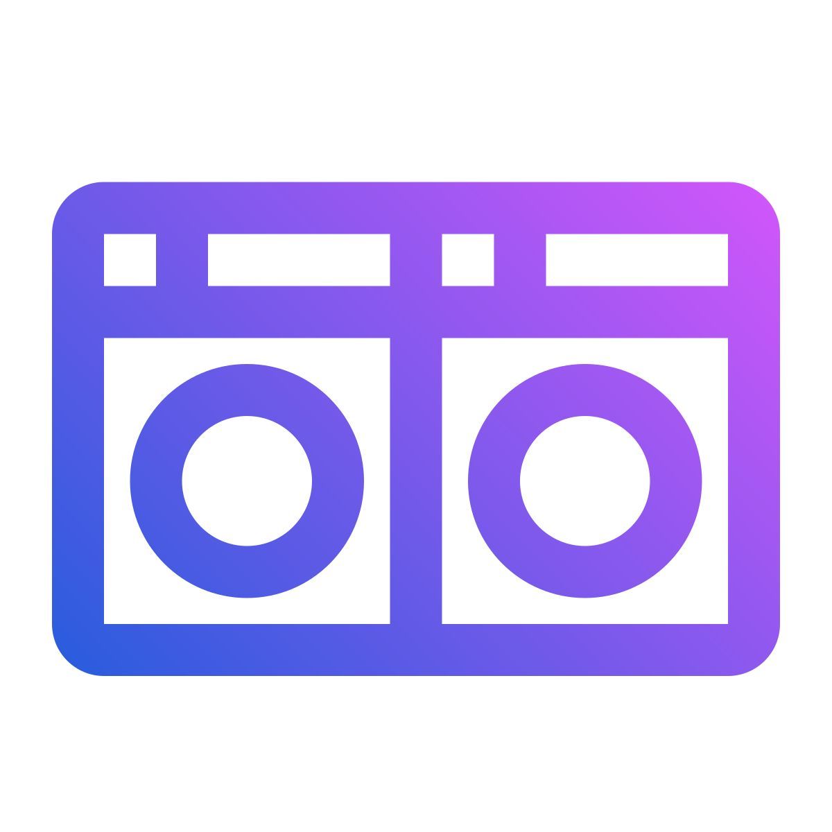laundry machines icon