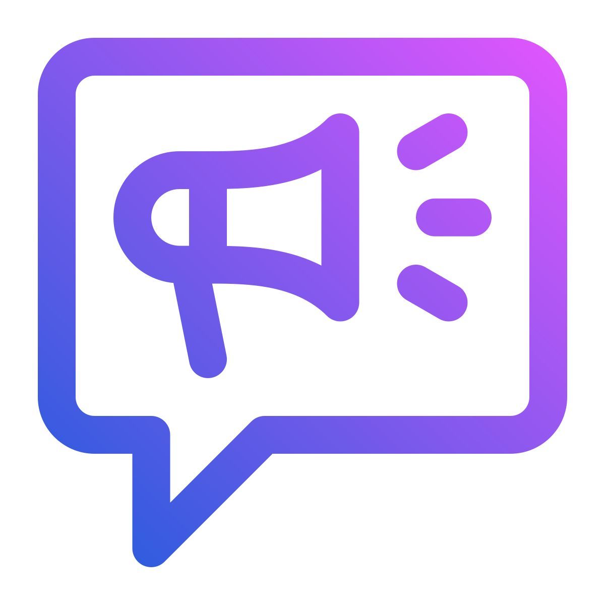 marketing chat icon