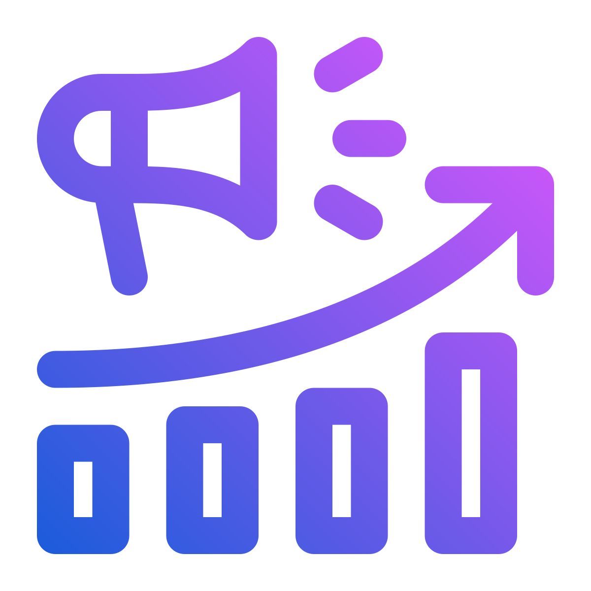 marketing growth icon