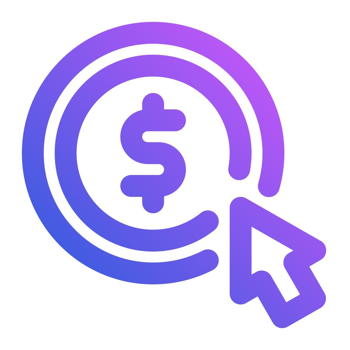 pay per click icon